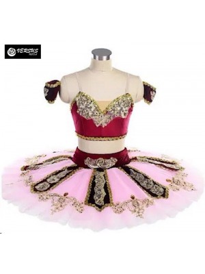 Vestito Tutù Saggio Danza Medora Le Corsaire Rosso DANC214R